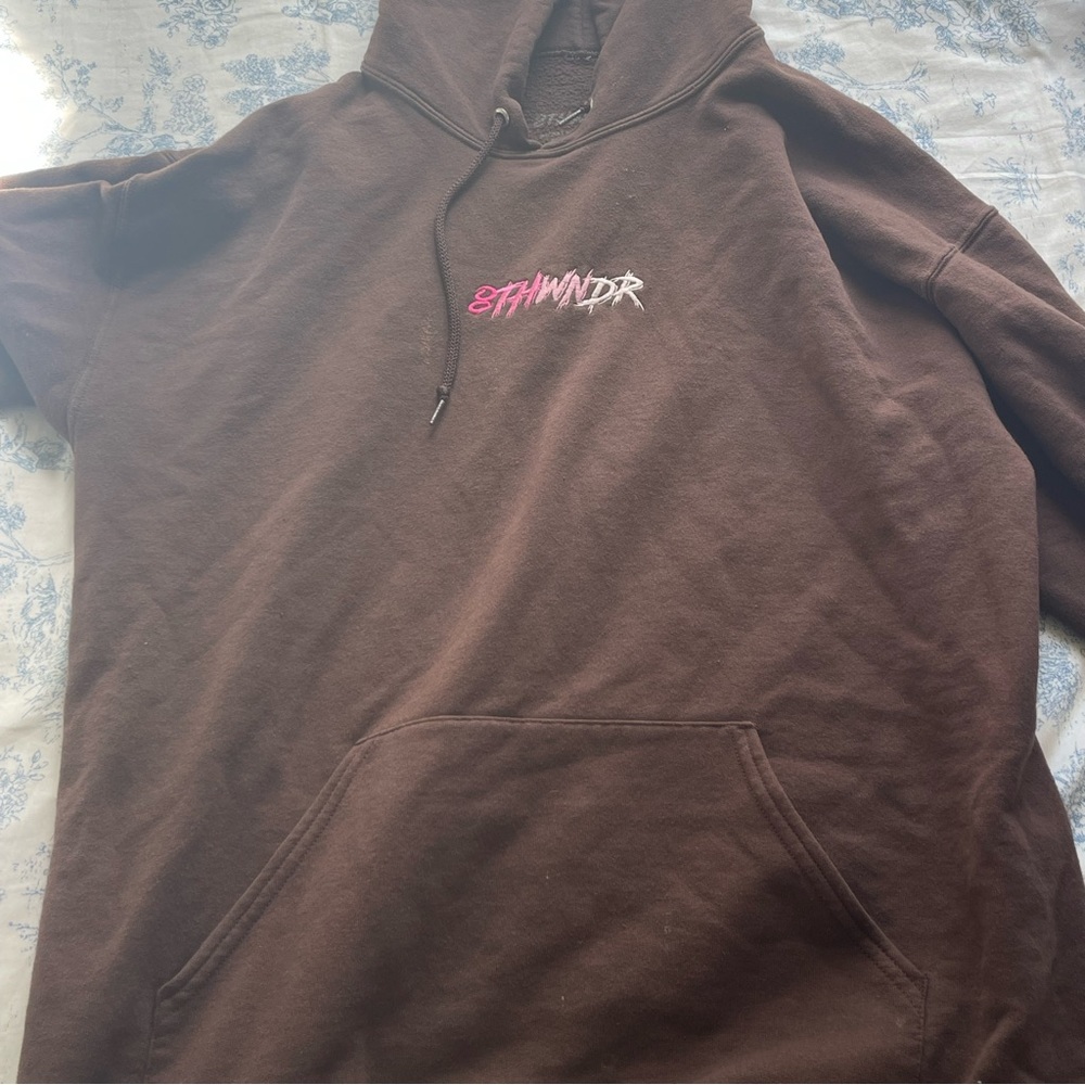 8THWNDR hoodie brown